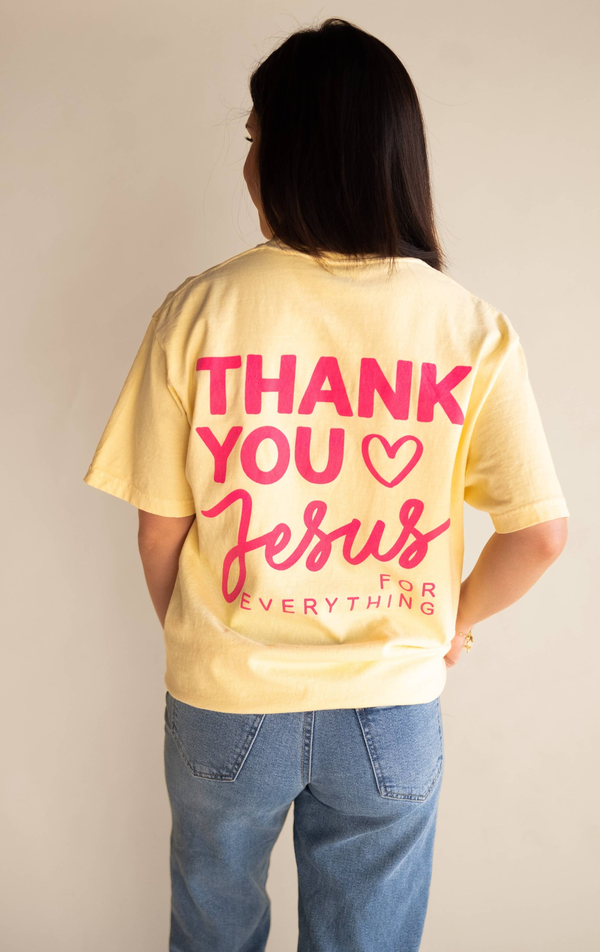 Thank You Jesus Tee, Feathered Farmhouse