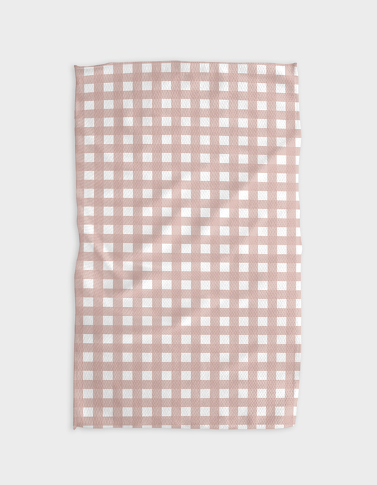 Gigi - Dusty Rose Tea Towel, Feathered Farmhouse