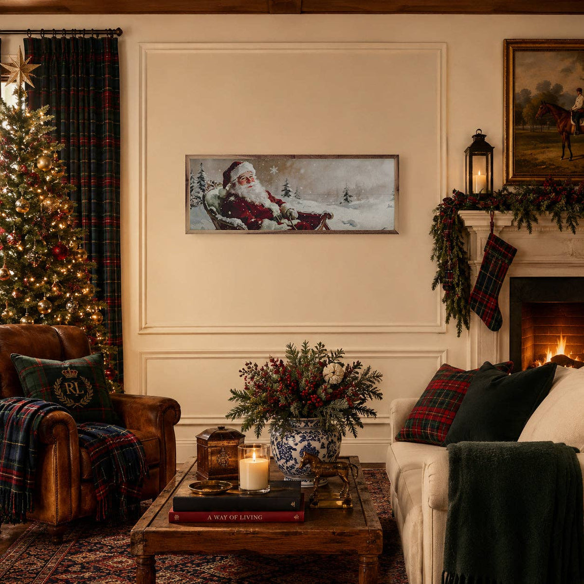 Cranberry Sleigh Ride, Feathered Farmhouse