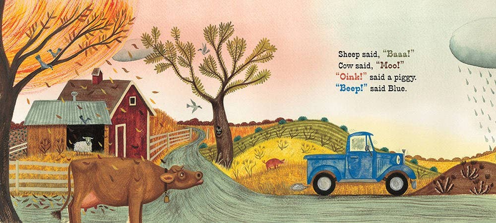Little Blue Truck Board Book, Feathered Farmhouse