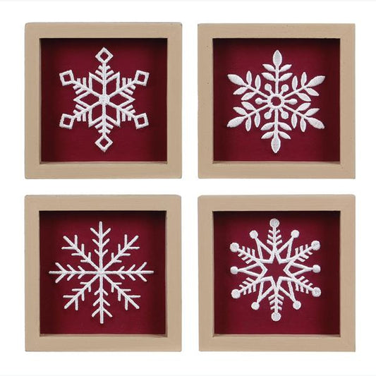 Snowflake Wall Decor, The Feathered Farmhouse