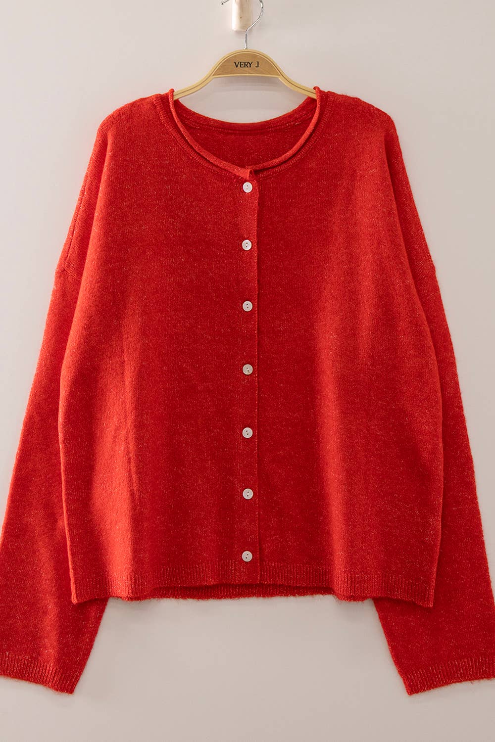Soft Touch Button Cardigan, Feathered Farmhouse