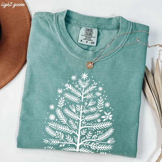 Festive Christmas Tree T-shirt