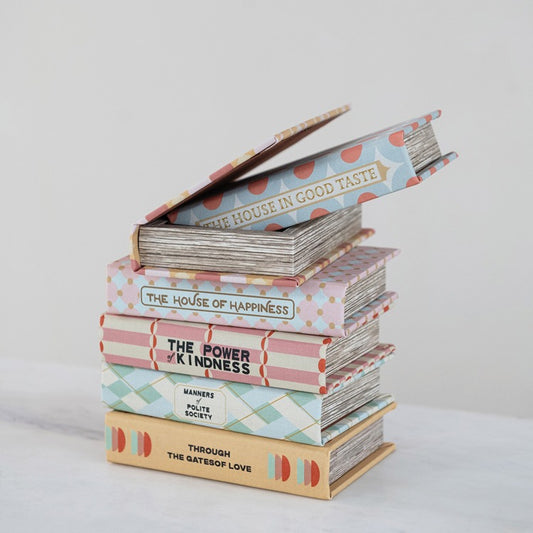 Canvas Storage Book, Feathered Farmhouse