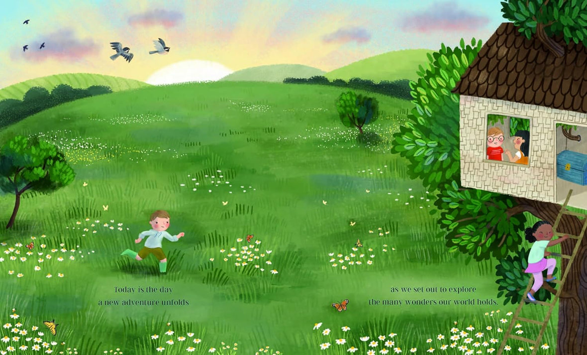 The World Needs the Wonder You See, Feathered Farmhouse