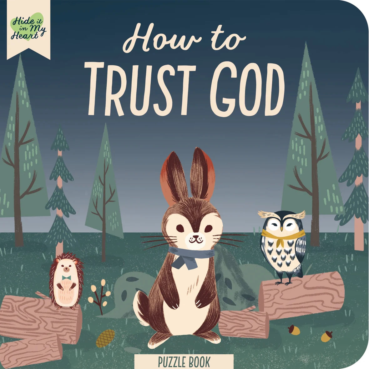 How to Trust God Puzzle Book, Feathered Farmhouse