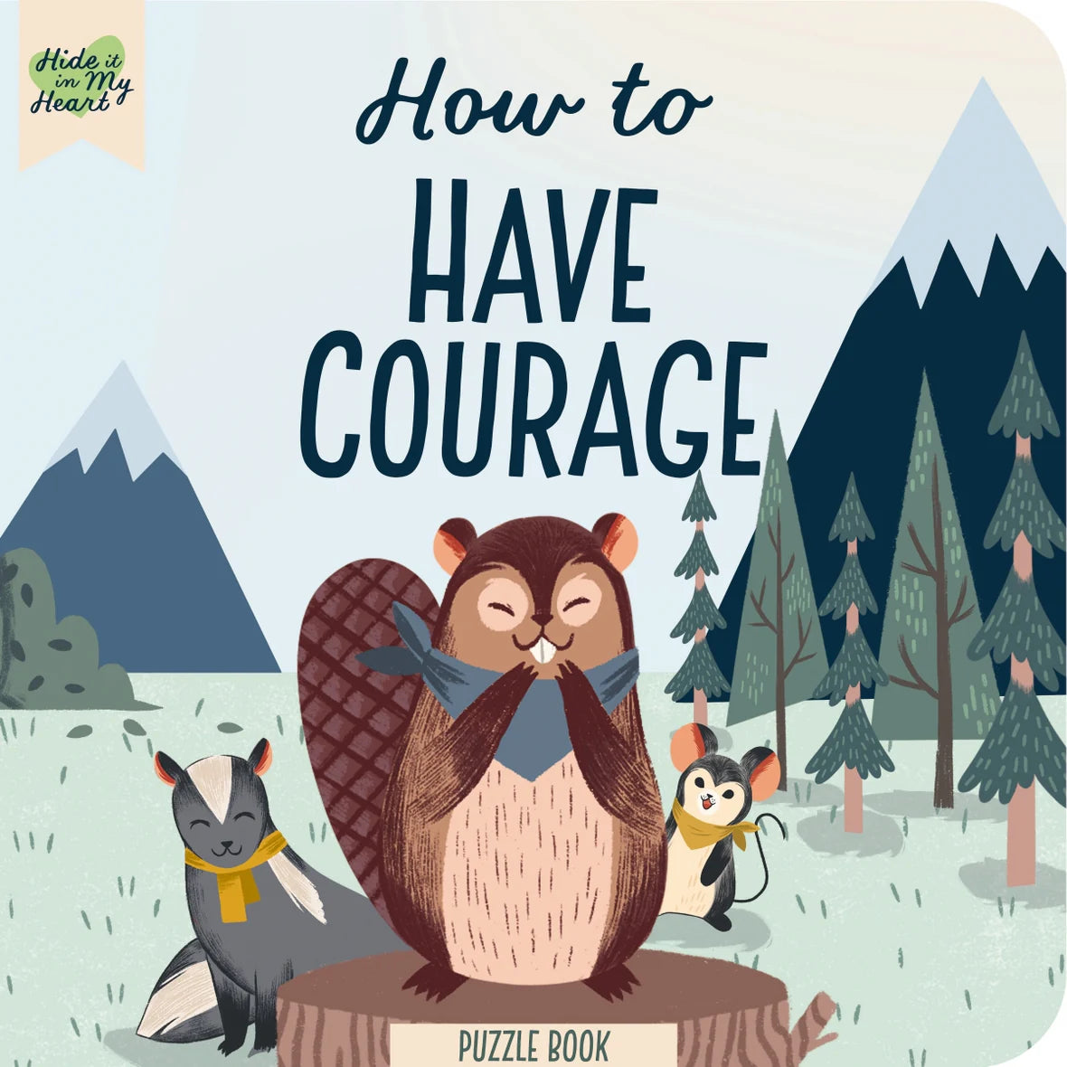 How to Have Courage Puzzle Book, Feathered Farmhouse