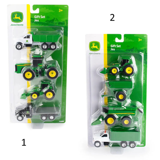 John Deere 4 Piece Farm Machinery Set, Feathered Farmhouse