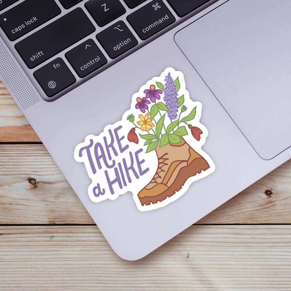 Take A Hike Nature Sticker