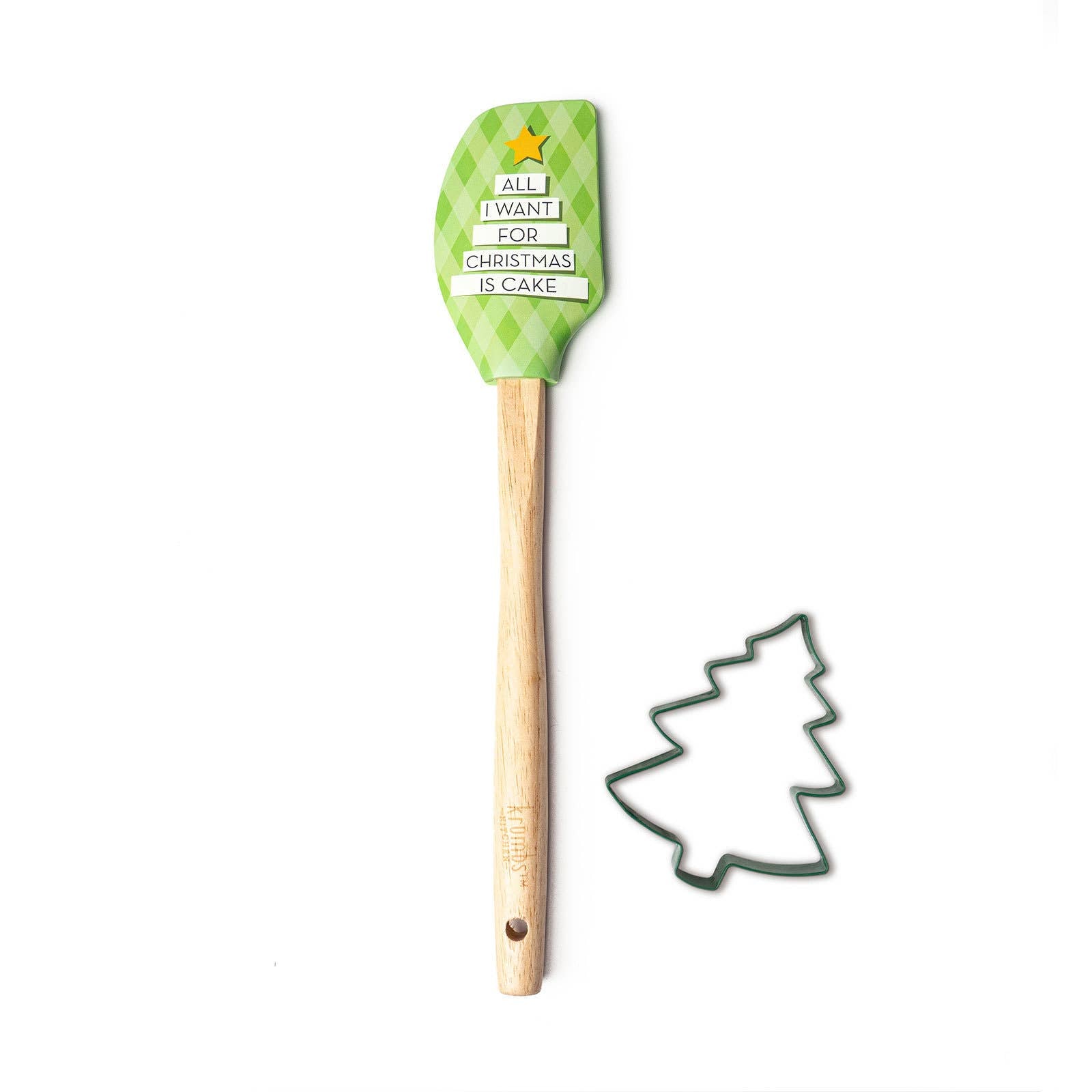 Christmas Spatula Cookie Cutter Set, Feathered Farmhouse