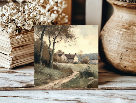 Moody Cottage Insert, Feathered Farmhouse