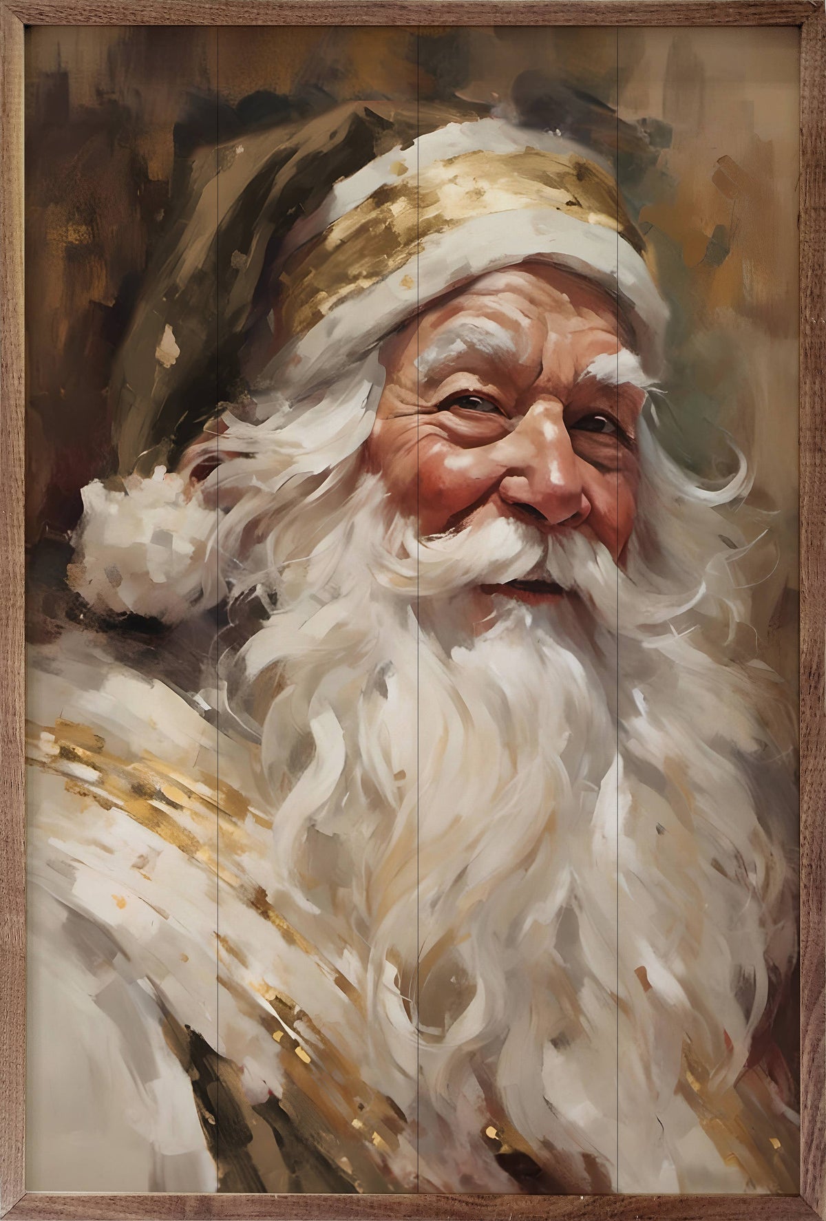 Santa In Gold