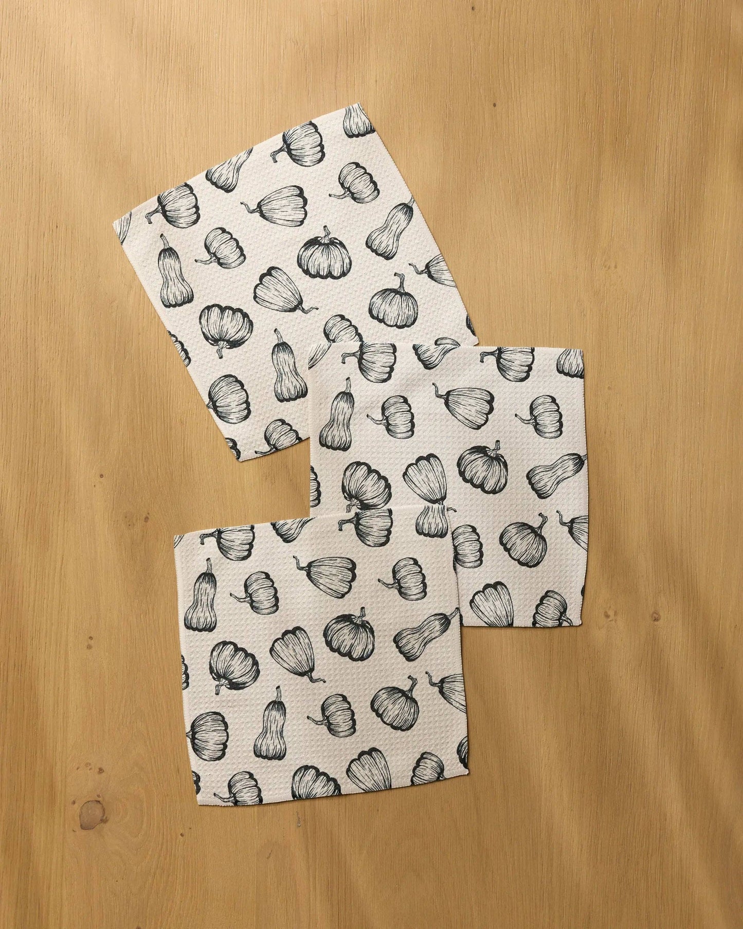 Hollow Season Dishcloth Set, Feathered Farmhouse