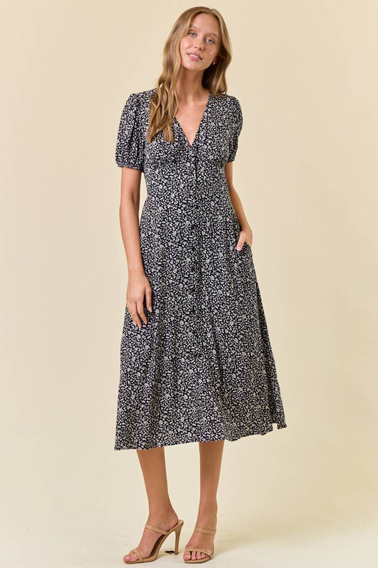 Ditsy Floral Dress