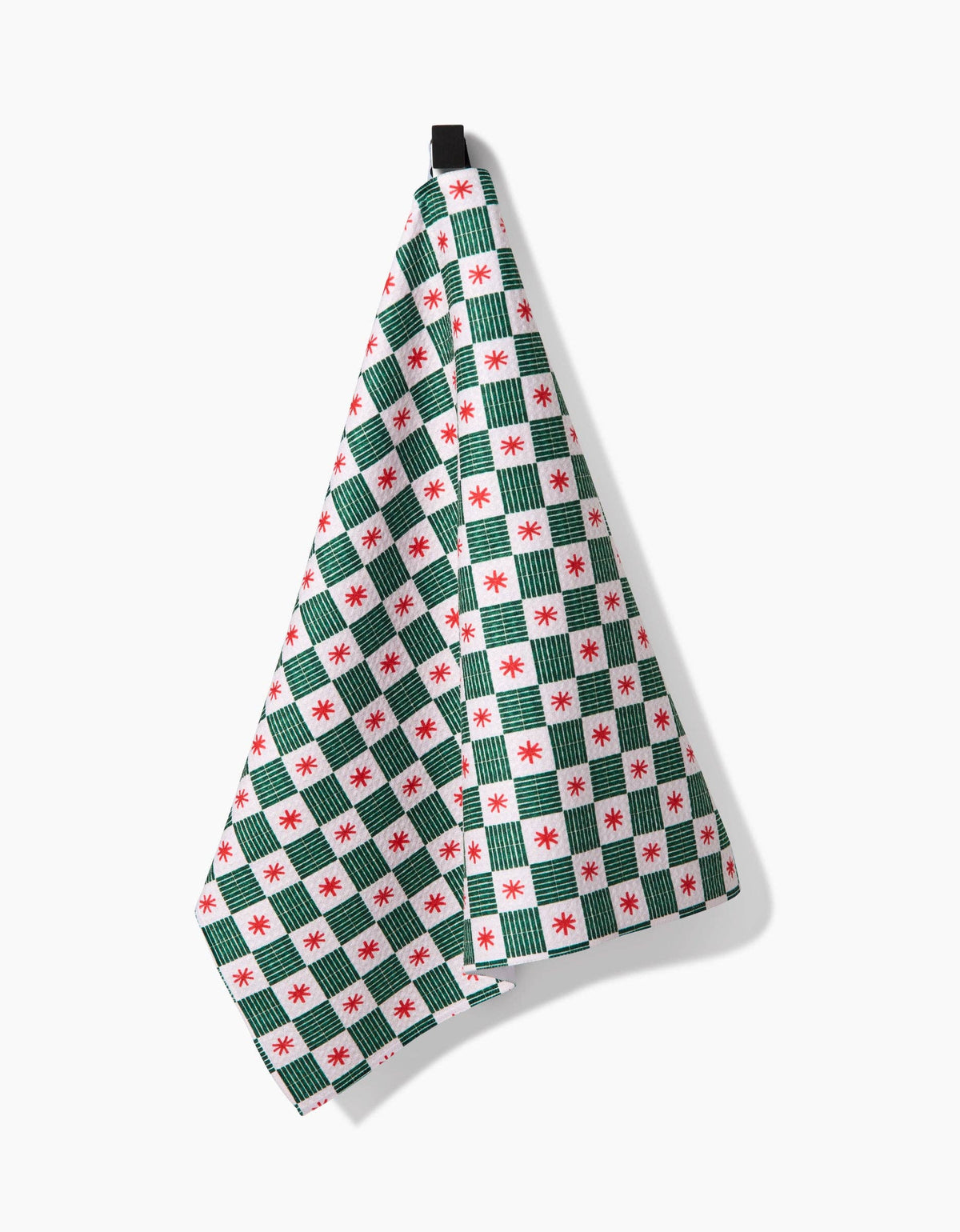 Jolly Grid Tea Towel, Feathered Farmhouse