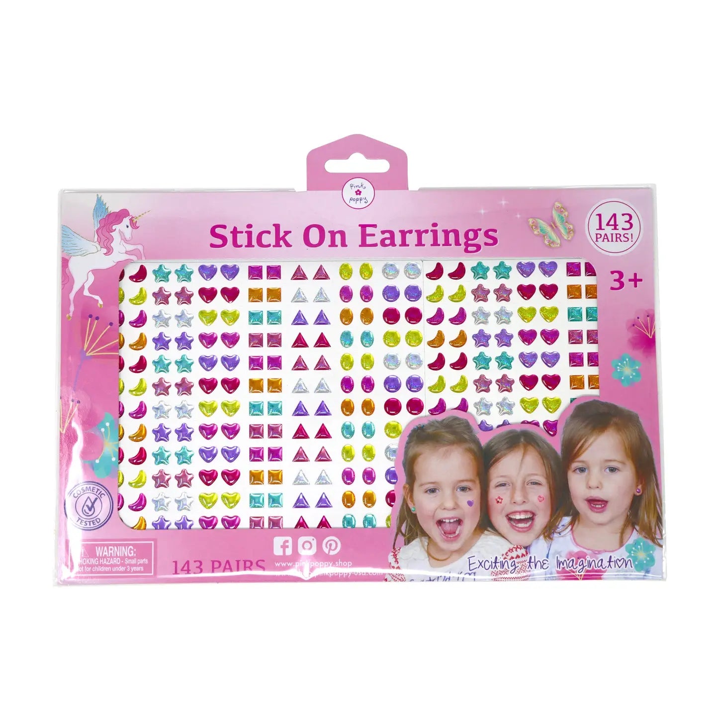 Stick On Earrings, Feathered Farmhouse