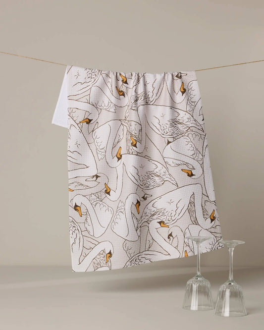 Gentle Strength Tea Towel, Feathered Farmhouse