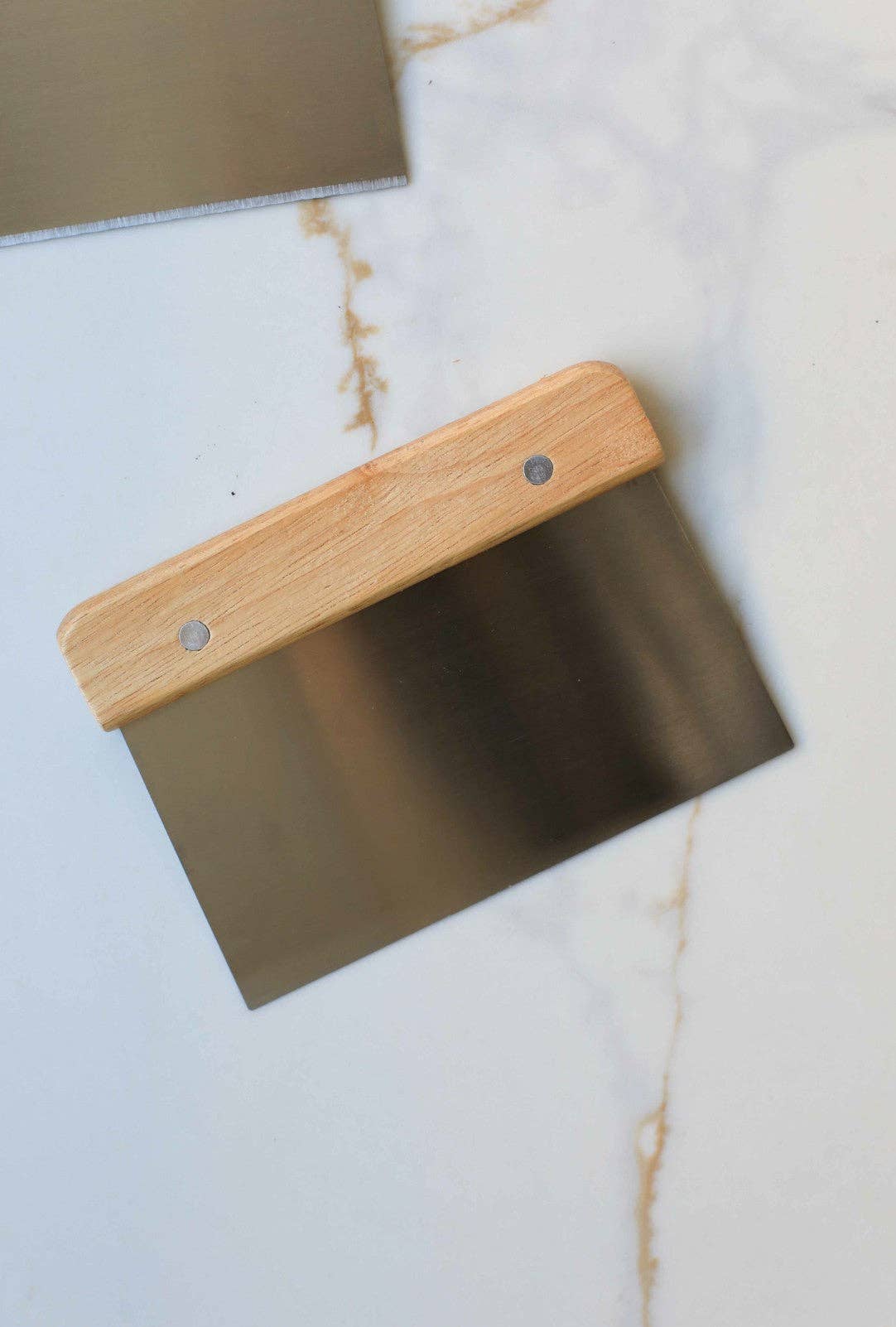 Stainless Steel Dough Scrapers, Feathered Farmhouse