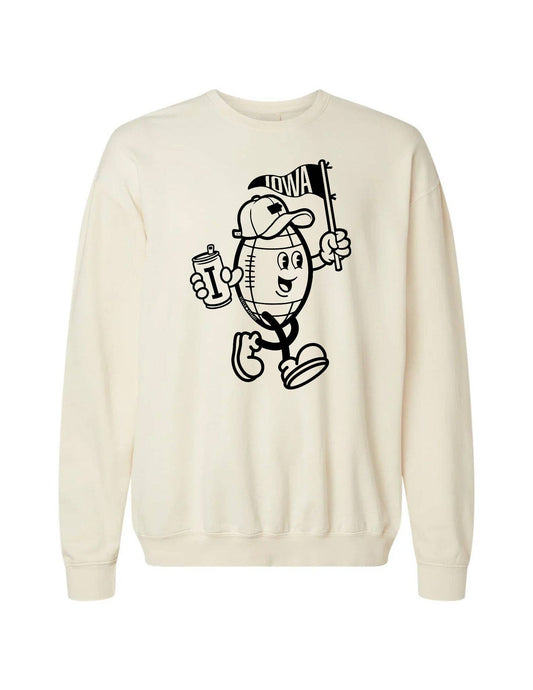 Iowa Mr. Football Sweatshirt, Feathered Farmhouse