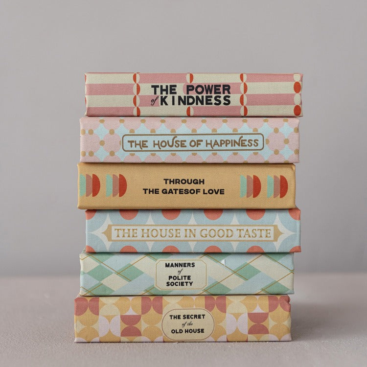 Canvas Storage Book, Feathered Farmhouse