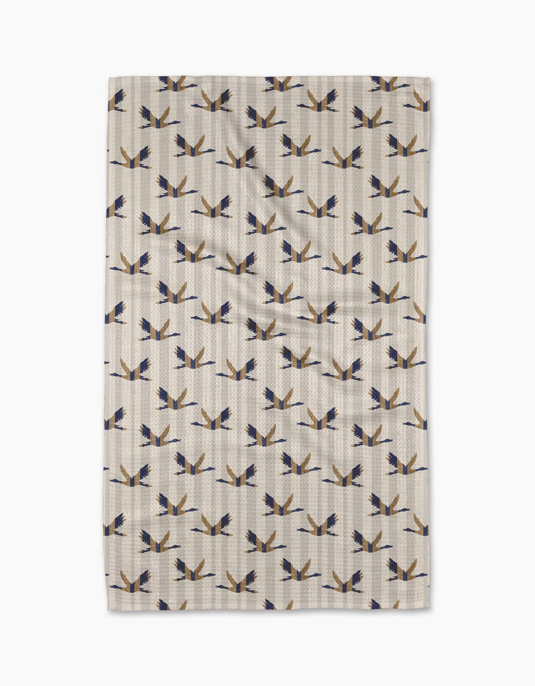 Striped Nautical Birds, Feathered Farmhouse