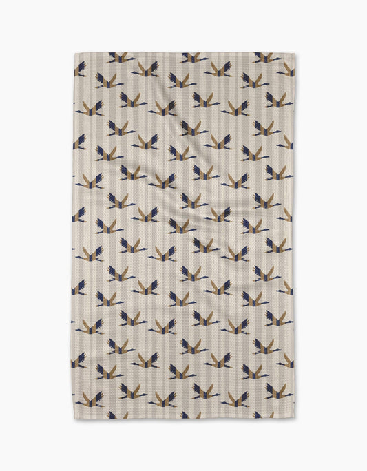 Striped Nautical Birds, Feathered Farmhouse