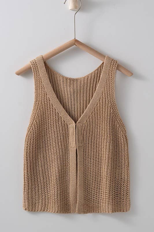 Taupe Maisie Crotchet Boho Crop Top, The Feathered Farmhouse