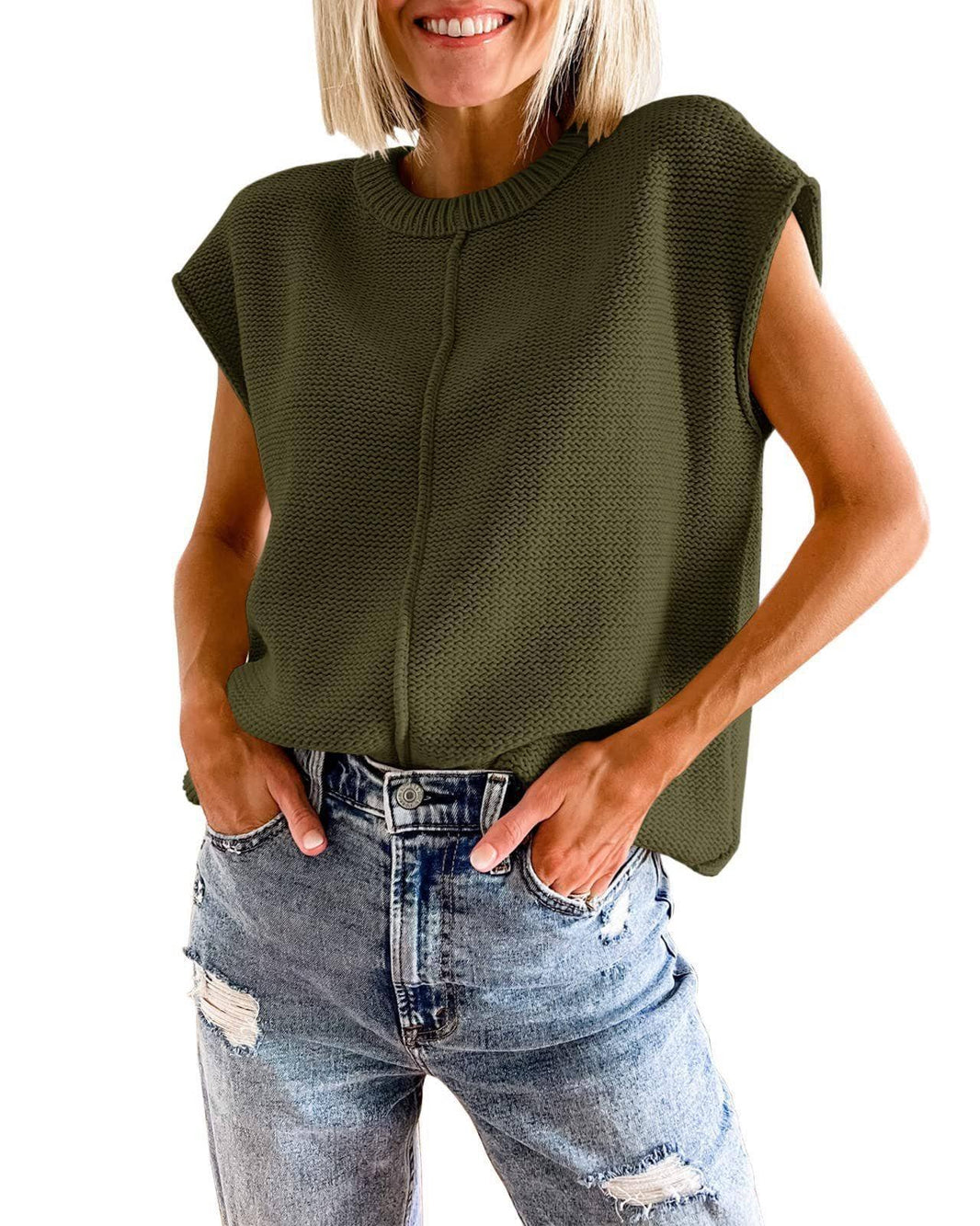 The Emily Knit Vest main image 1