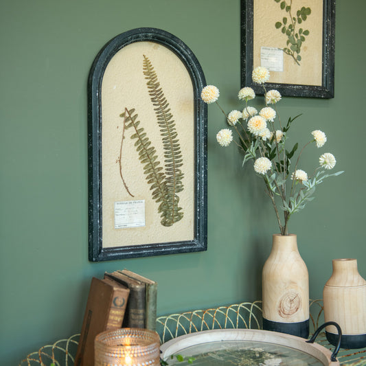 Pressed Fern with Arched Frame, The Feathered Farmhouse