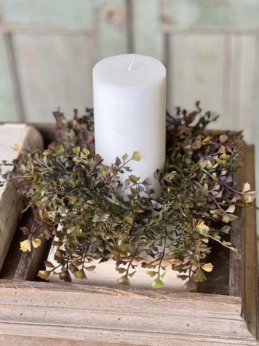 Wayward Shade Candle Ring, Feathered Farmhouse