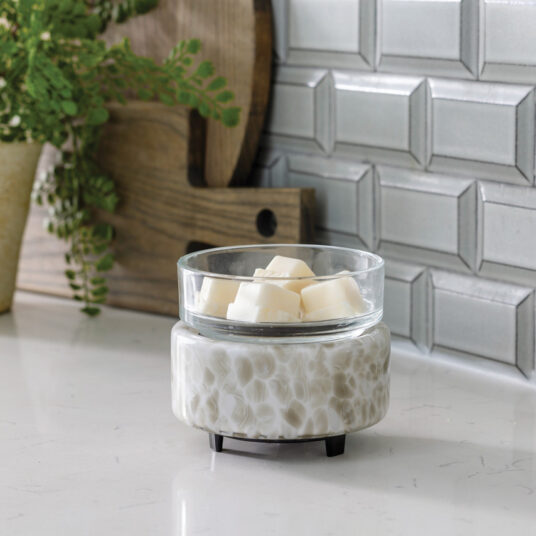 Classic Warmer Swirl Glass 2-in-1, Feathered Farmhouse