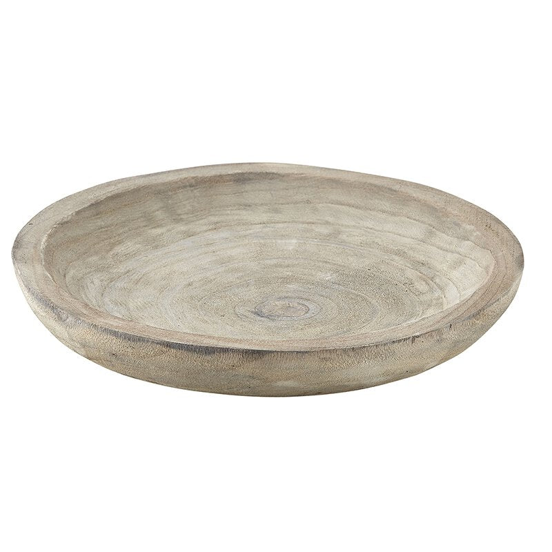 Paulowina Wood Bowl, The Feathered Farmhouse