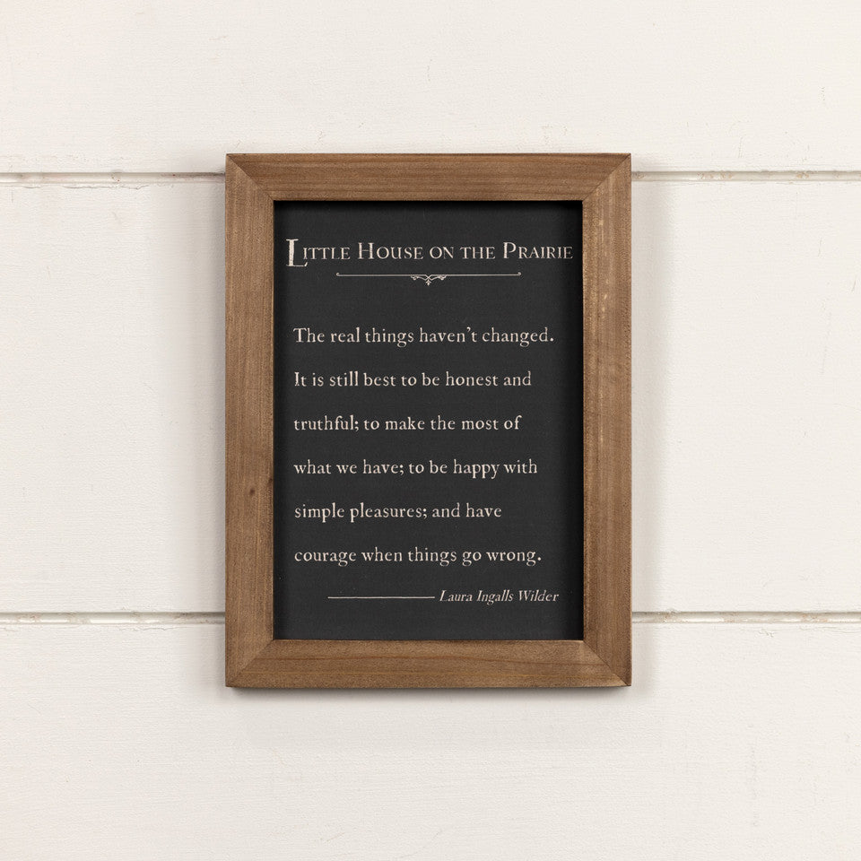 Honest + Truthful Tabletop Sign, The Feathered Farmhouse