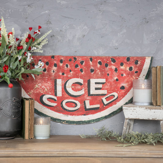 Watermelon Sign, the Feathered Farmhouse
