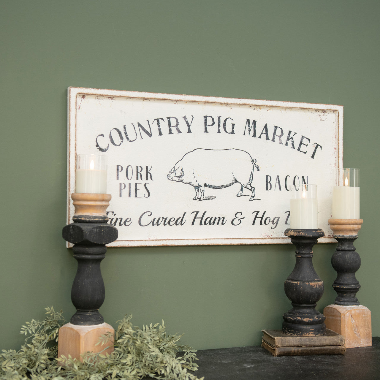 Country Pig Market Sign, The Feathered Farmhouse