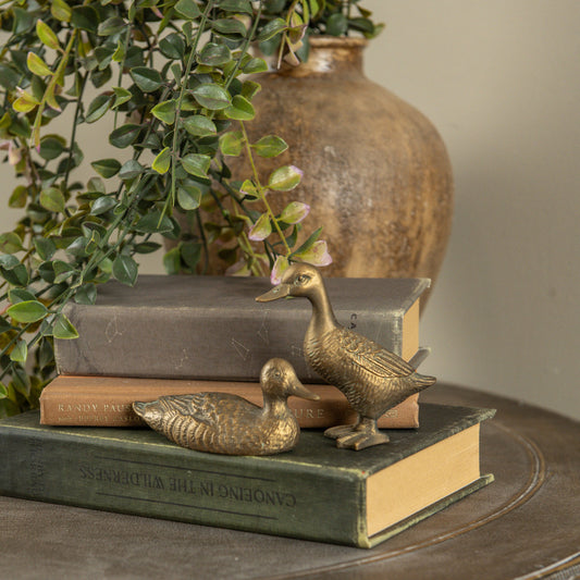 Gold Standing Duck, Feathered Farmhouse