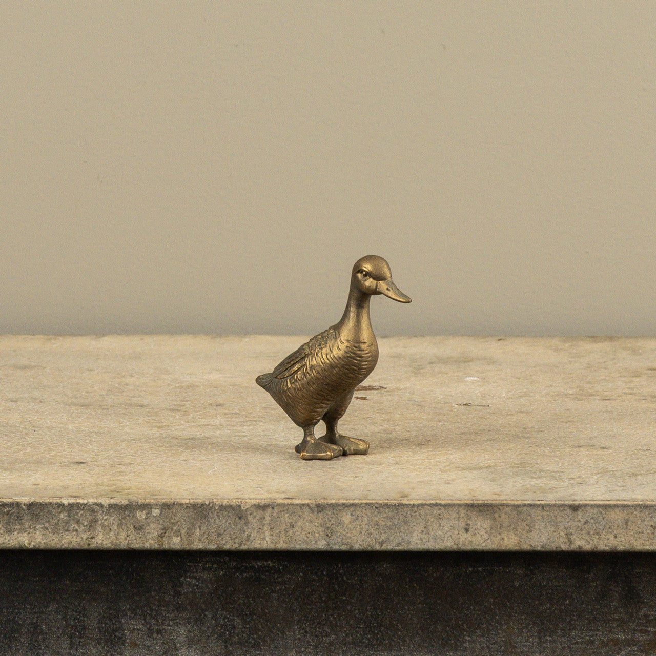 Gold Standing Duck, Feathered Farmhouse