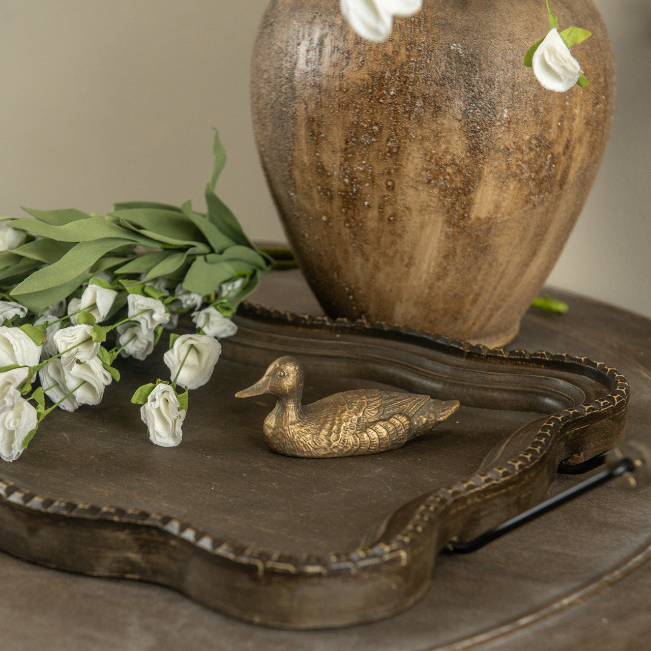 Gold Sitting Duck, Feathered Farmhouse