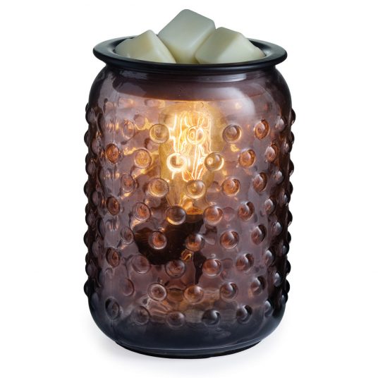 Smokey Hobnail Vintage Bulb Illumination Fragrance Warmer, Feathered Farmhouse