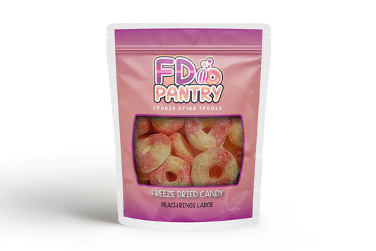Freeze Dried Peach Rings, The Feathered Farmhouse