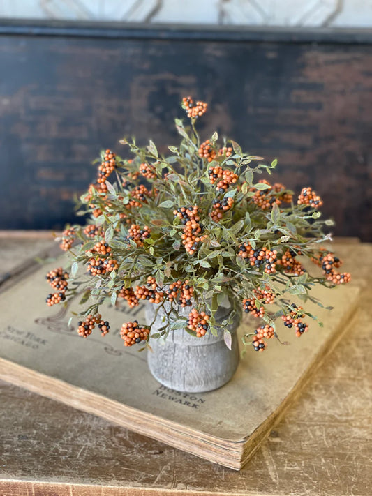 Pumpkin Hasp Berry Orb, The Feathered Farmhouse
