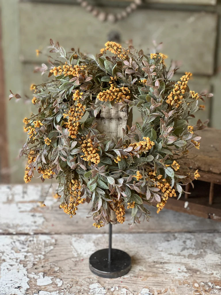 Weatherly Buds Candle Ring, The Feathered Farmhouse