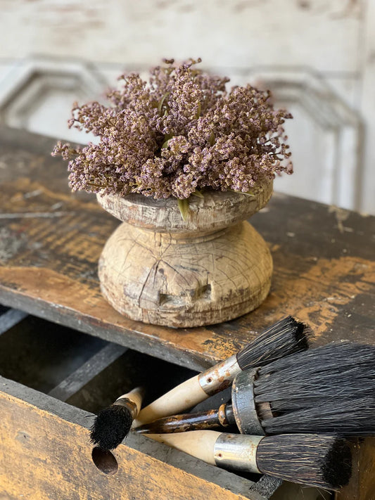 Bursting Astilbe Posey Orb, Feathered Farmhouse