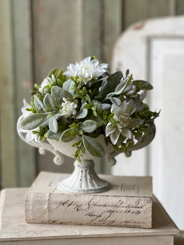 Arabesque Blooms Orb, Feathered Farmhouse
