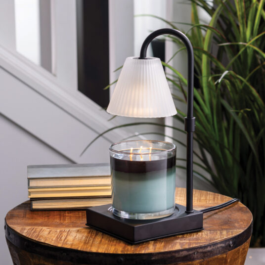 Lumiere Candle Warmer Lamp, Feathered Farmhouse