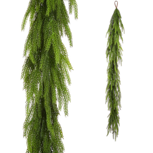 Norfolk Pine Garland, Feathered Farmhouse