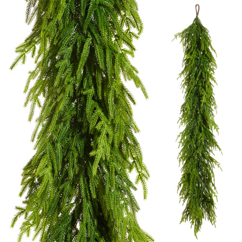 Norfolk Pine Garland, Feathered Farmhouse