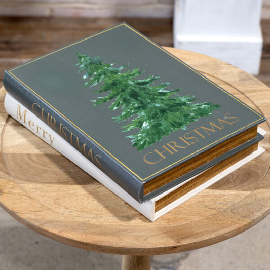 Merry Christmas Storage Books, The Feathered Farmhouse