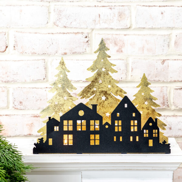 Tree + House Candle Holder, The Feathered Farmhouse