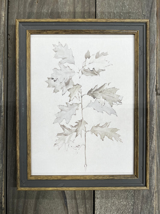 Oak Leaves Print